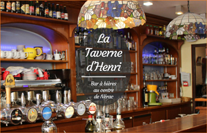 Image extraite de la visite virtuelle 360° du bar taverne Henri