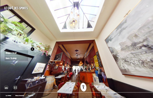 Image d'accueil de la visite virtuelle 360° du Café des Sports à Lectoure